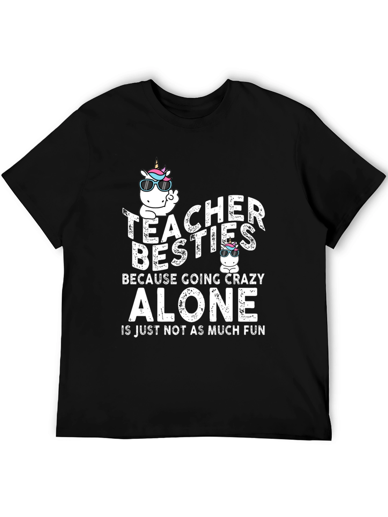 Teacher Besties Unicorn T-Shirt