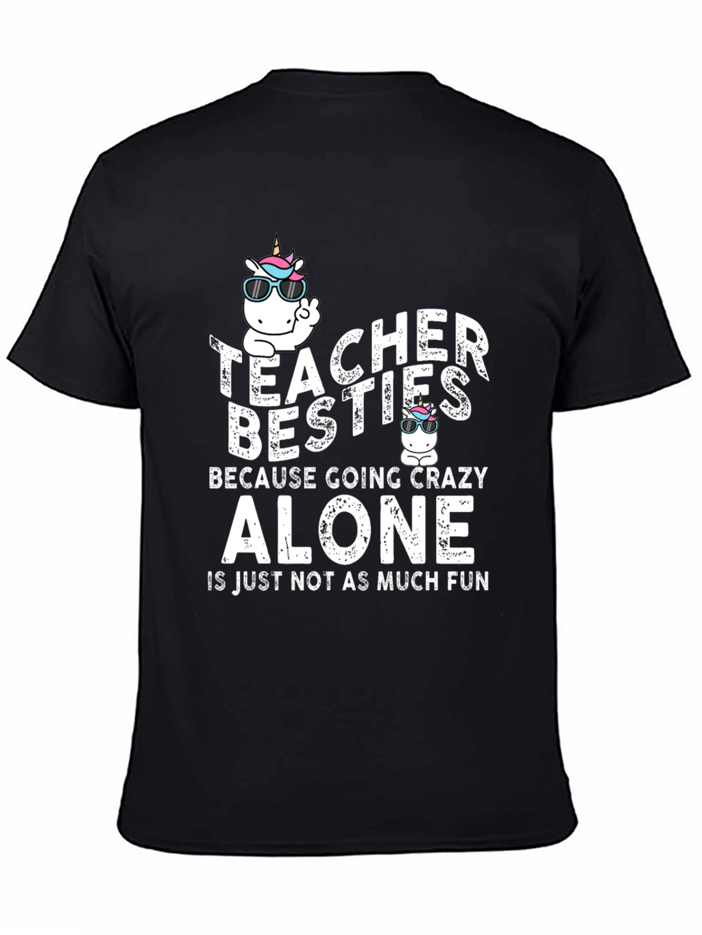 Teacher Besties Unicorn T-Shirt