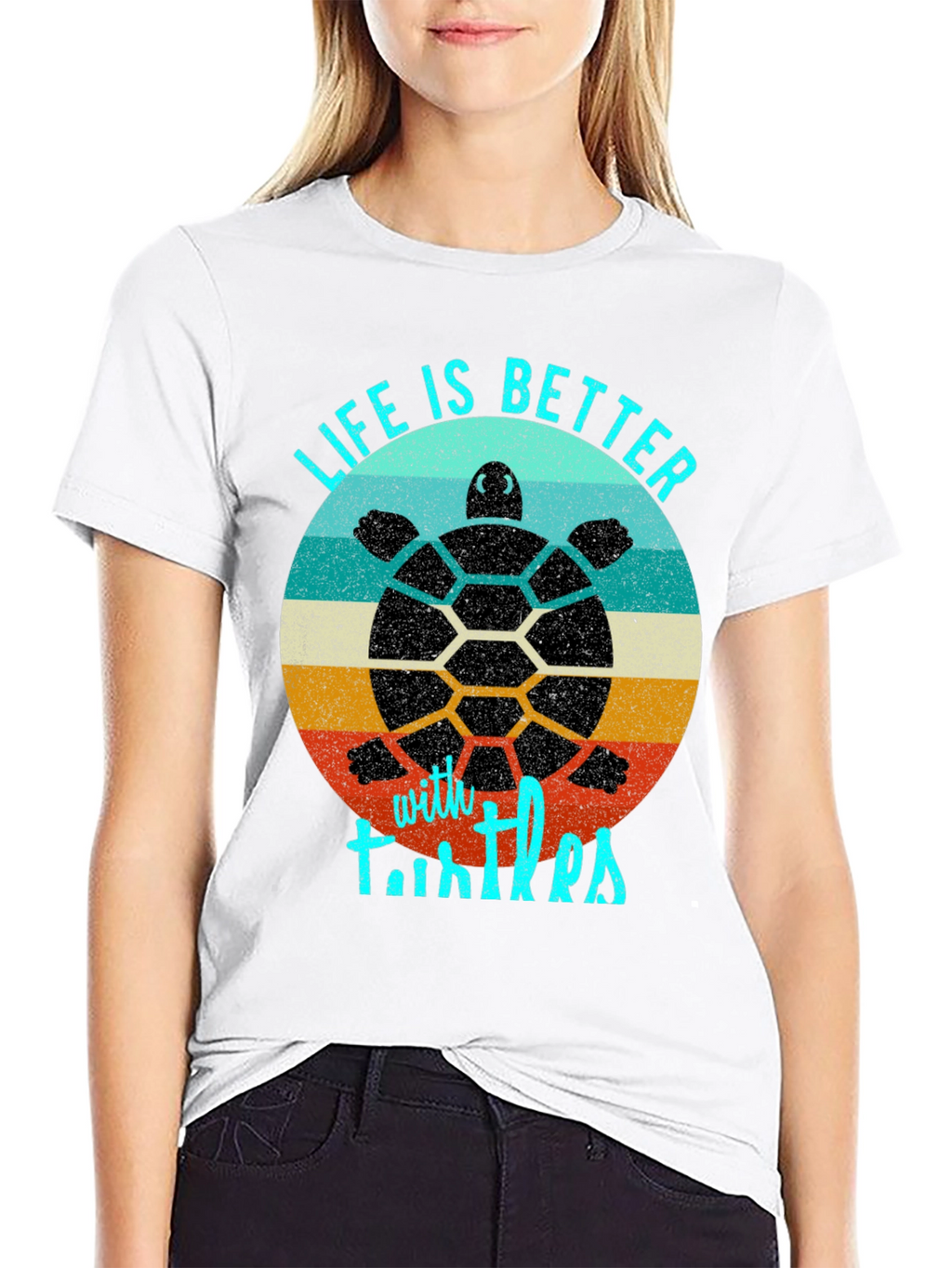 Life is Better with Turtles Graphic Tee