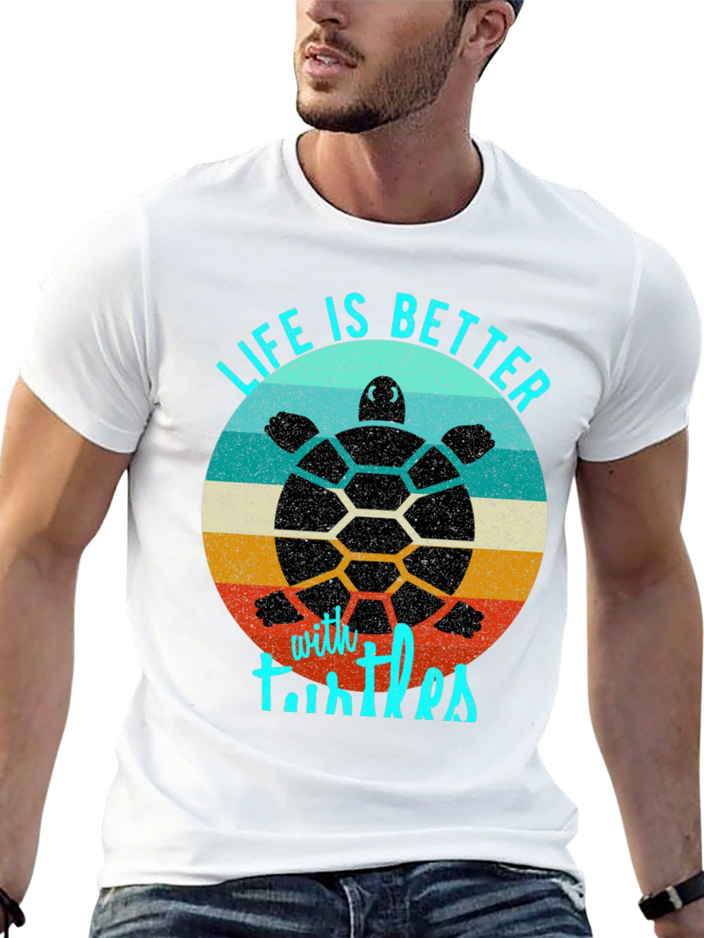 Life is Better with Turtles Graphic Tee