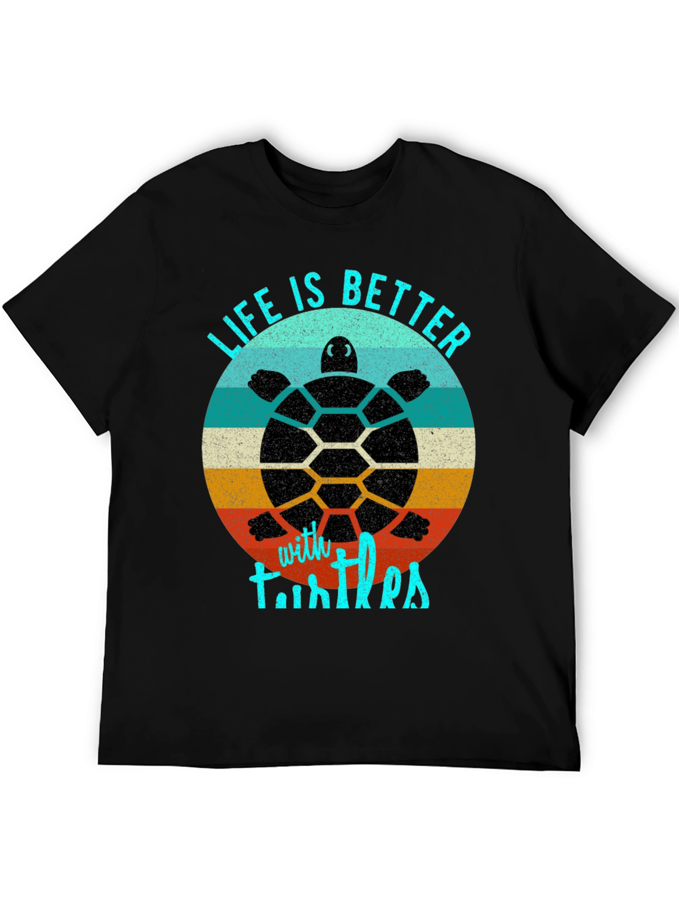 Life is Better with Turtles Graphic Tee