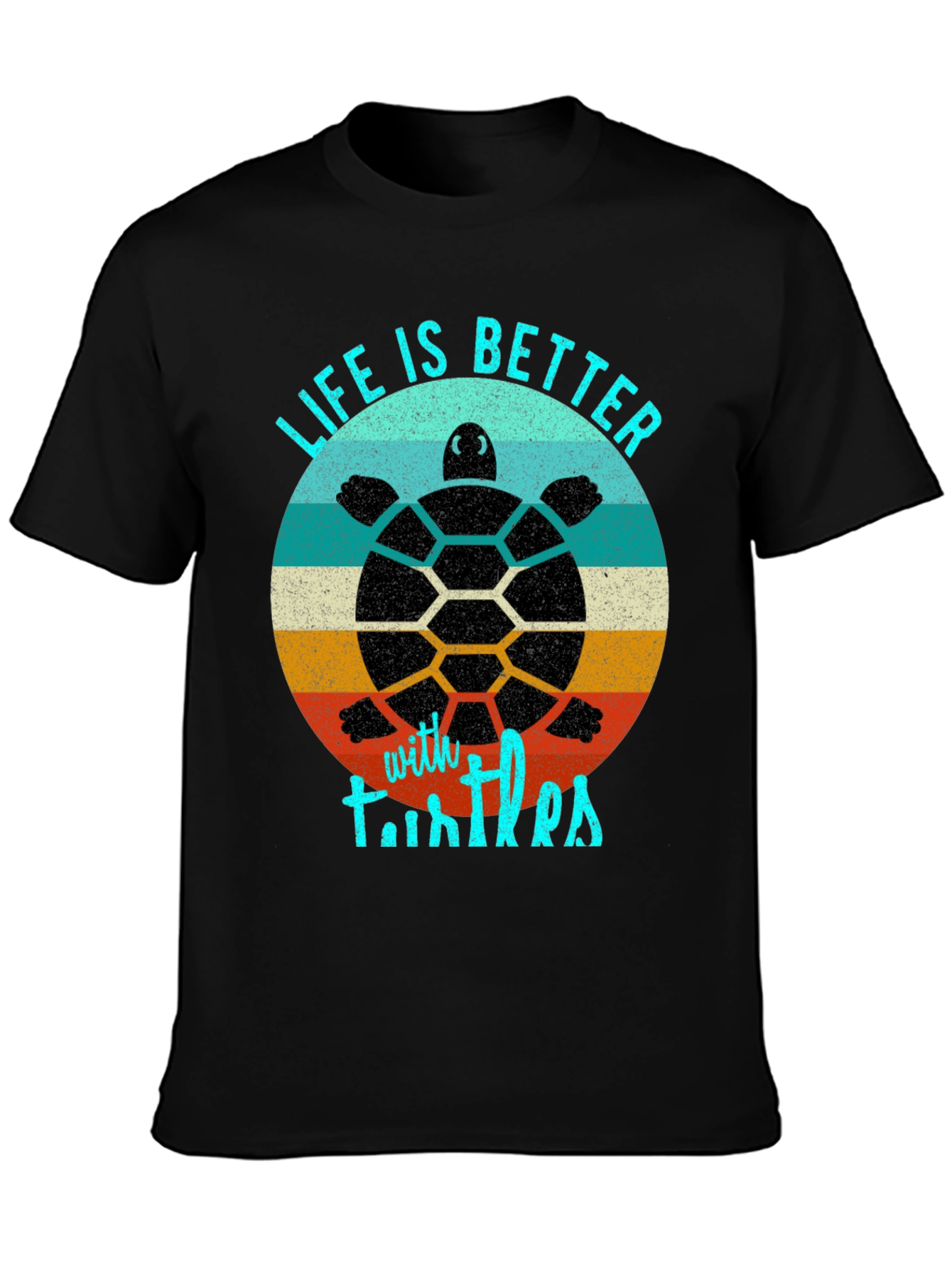 Life is Better with Turtles Graphic Tee