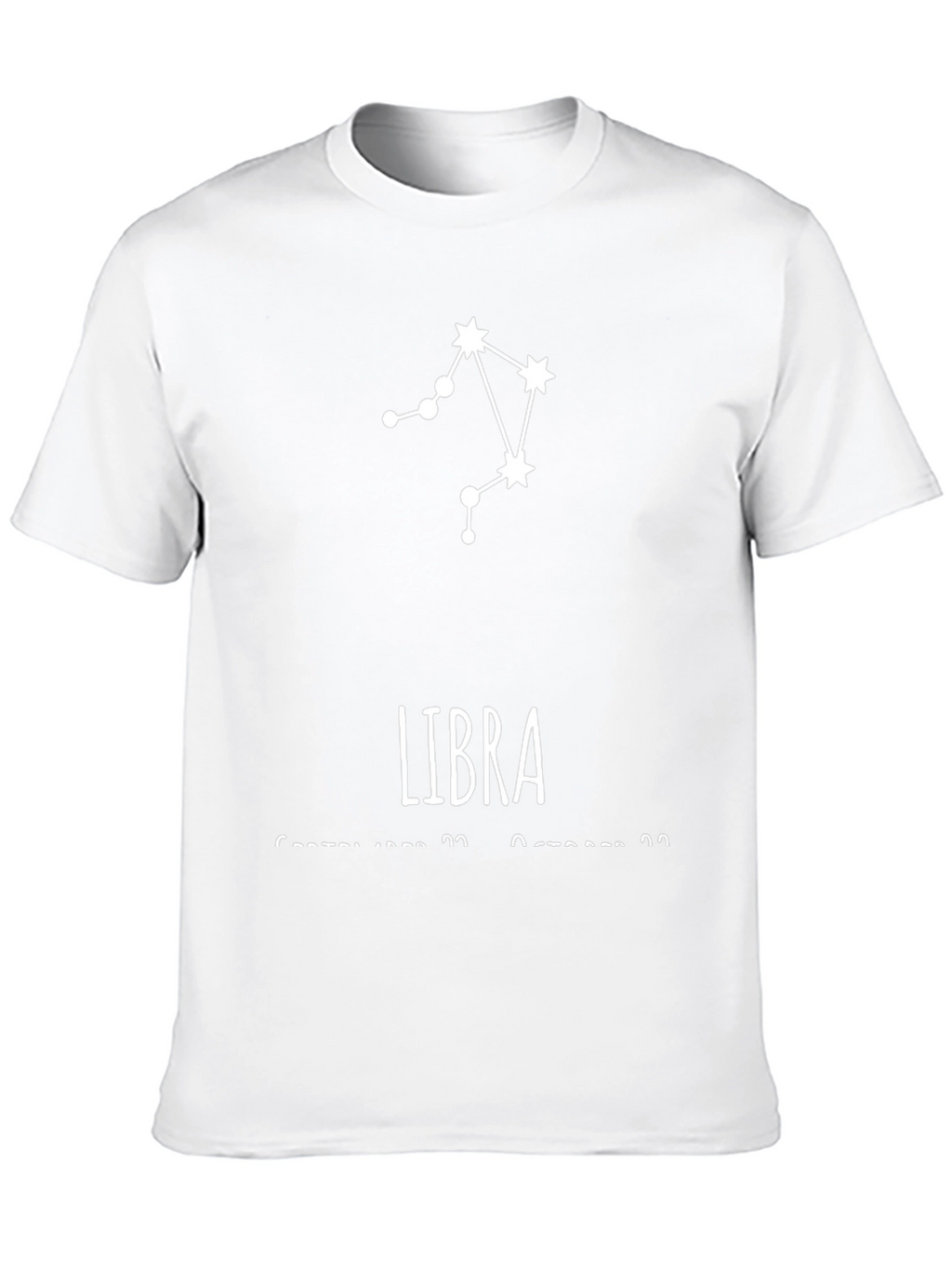 Libra Zodiac Constellation Graphic Tee
