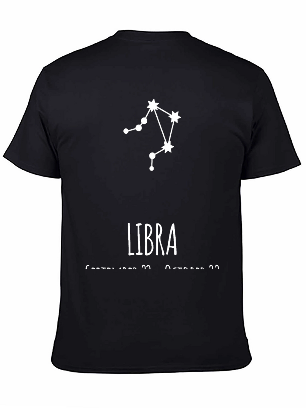 Libra Zodiac Constellation Graphic Tee