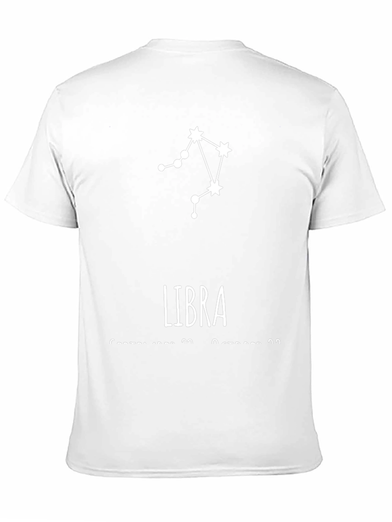Libra Zodiac Constellation Graphic Tee