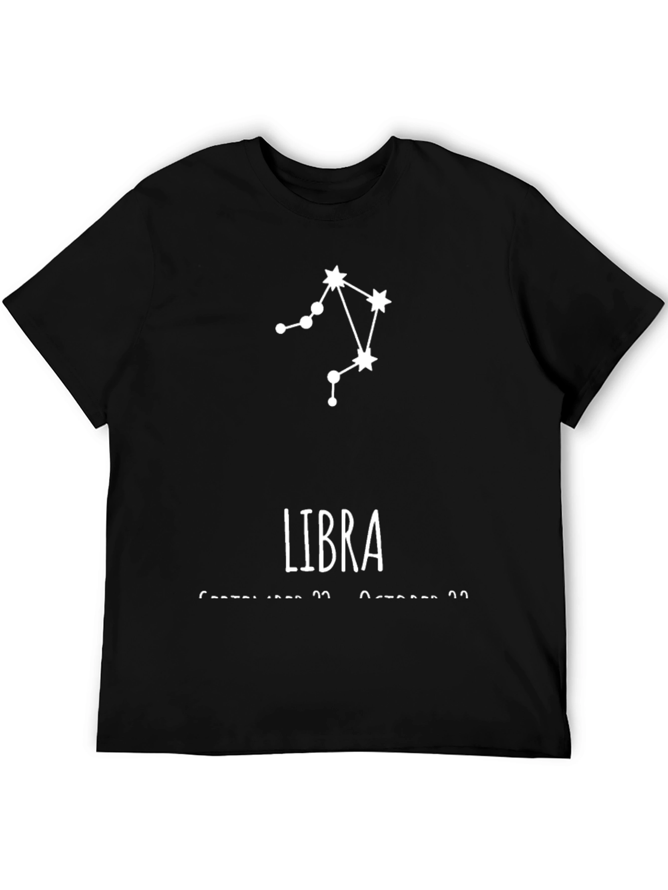 Libra Zodiac Constellation Graphic Tee