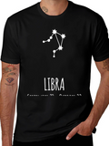 Libra Zodiac Constellation Graphic Tee
