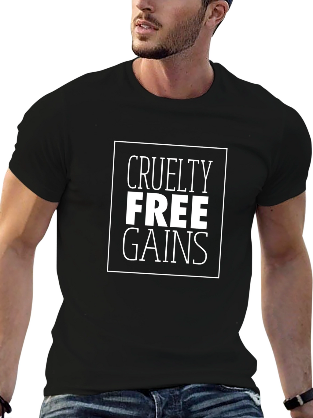 Cruelty Free Gains Graphic T-Shirt