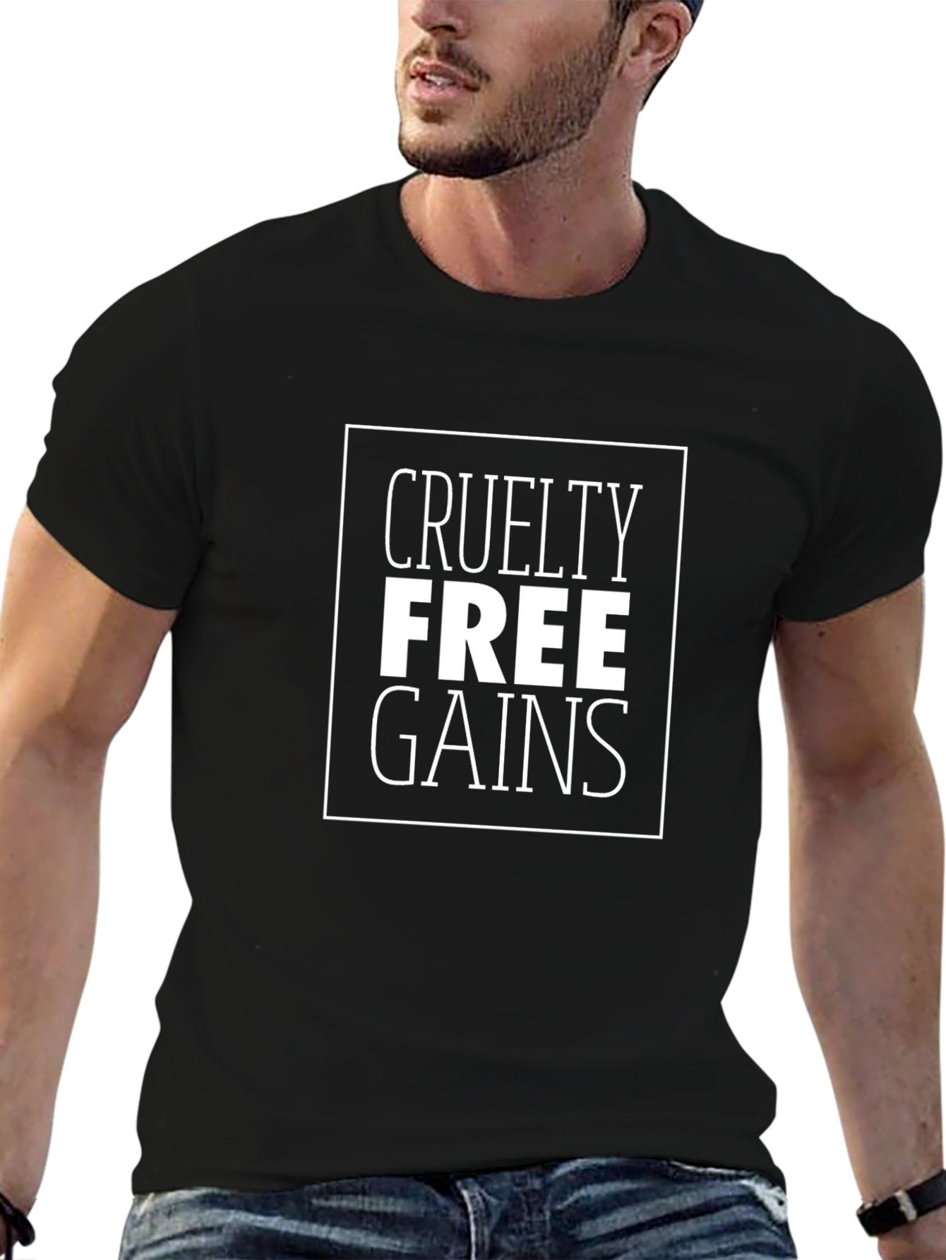 Cruelty Free Gains Graphic T-Shirt