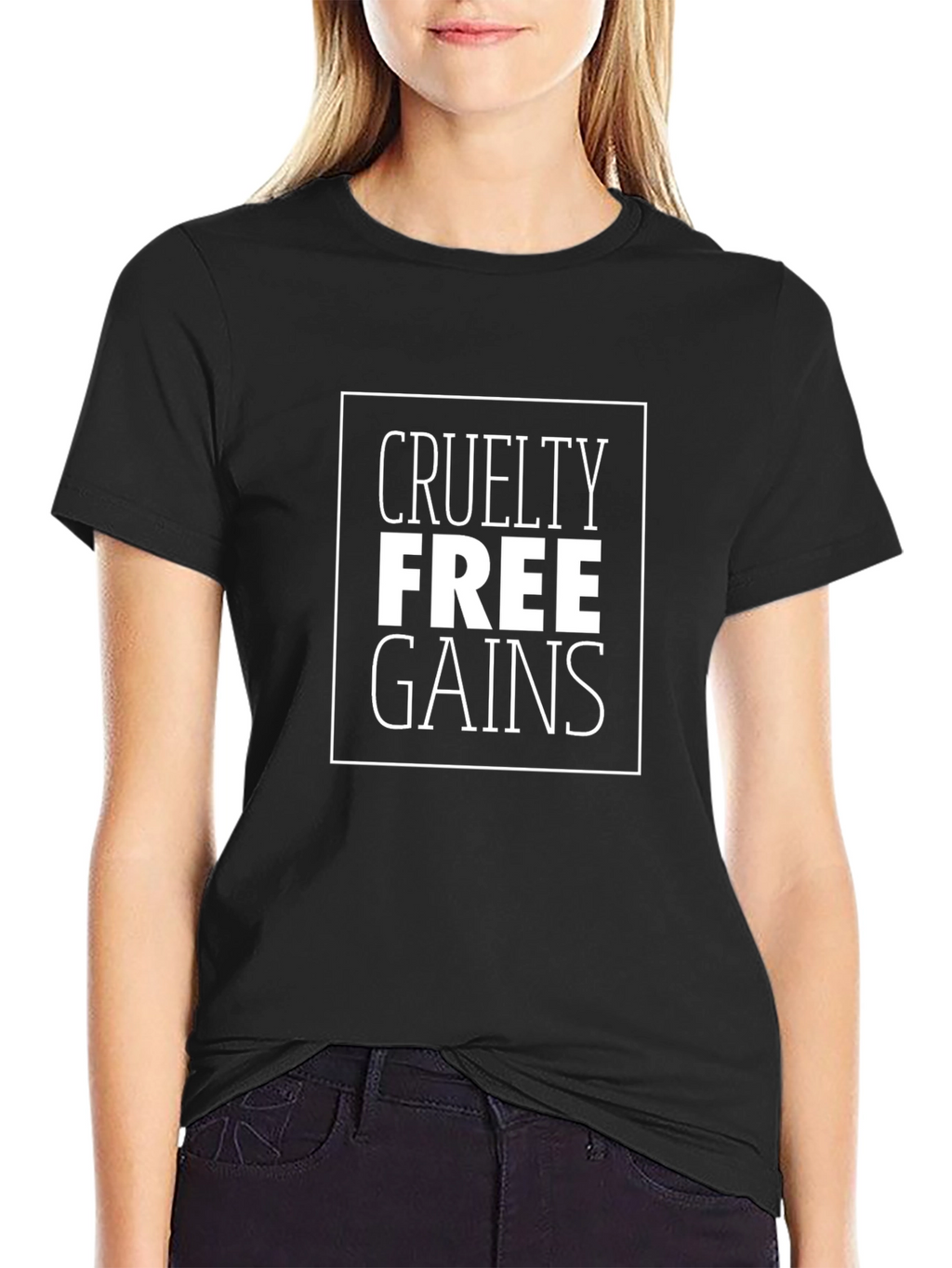 Cruelty Free Gains Graphic T-Shirt