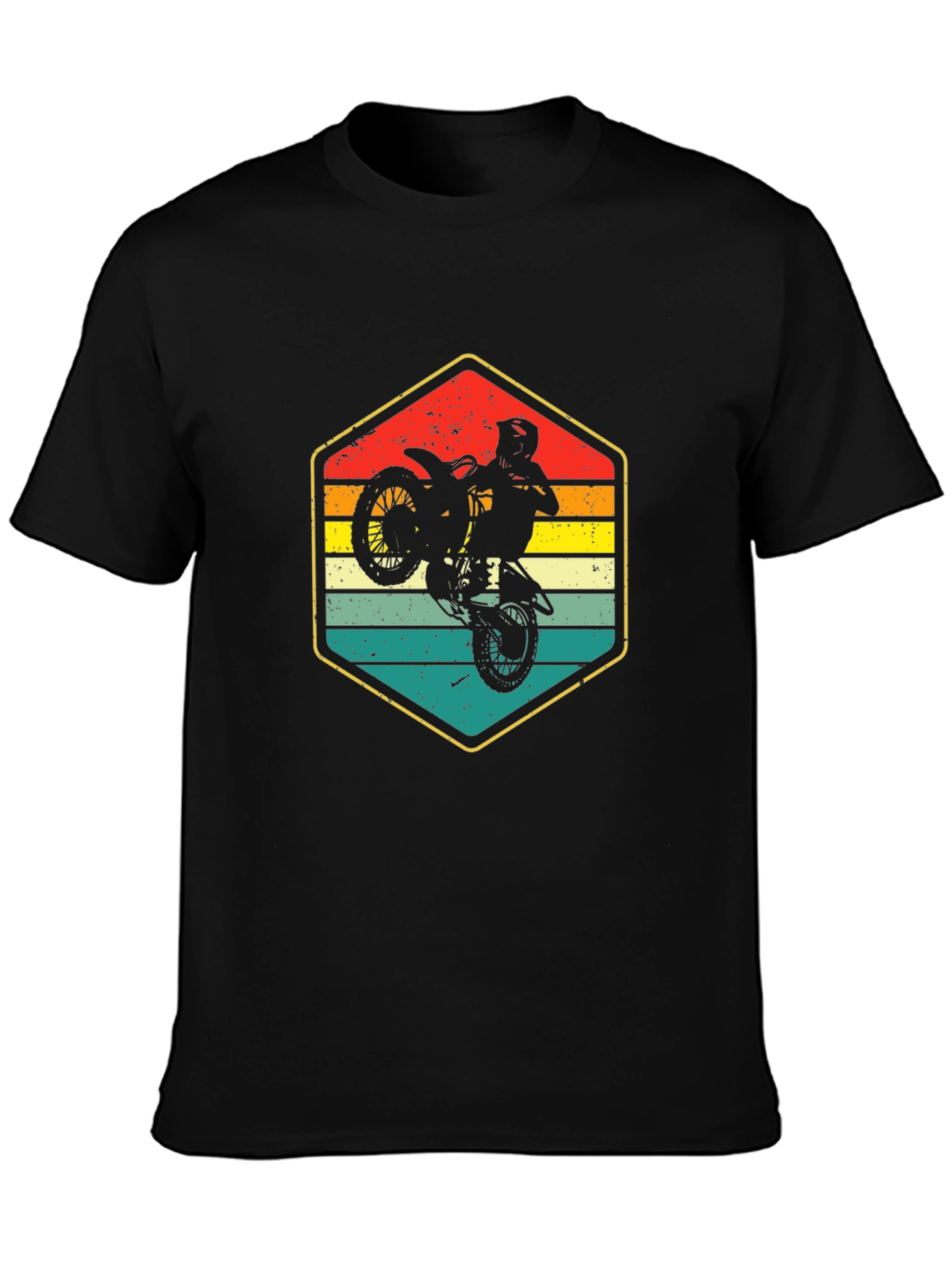 Retro Motocross Graphic T-Shirt