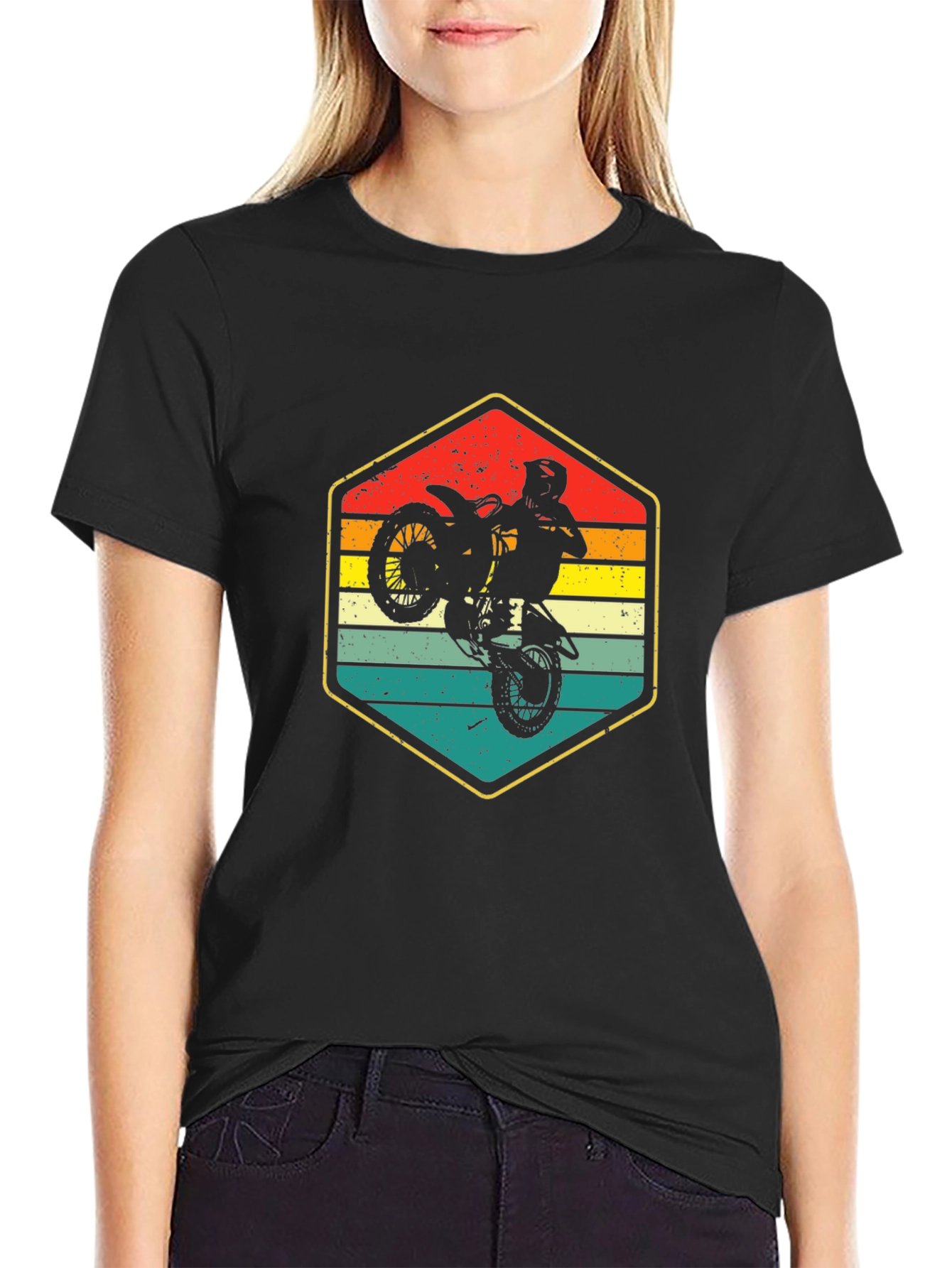 Retro Motocross Graphic T-Shirt