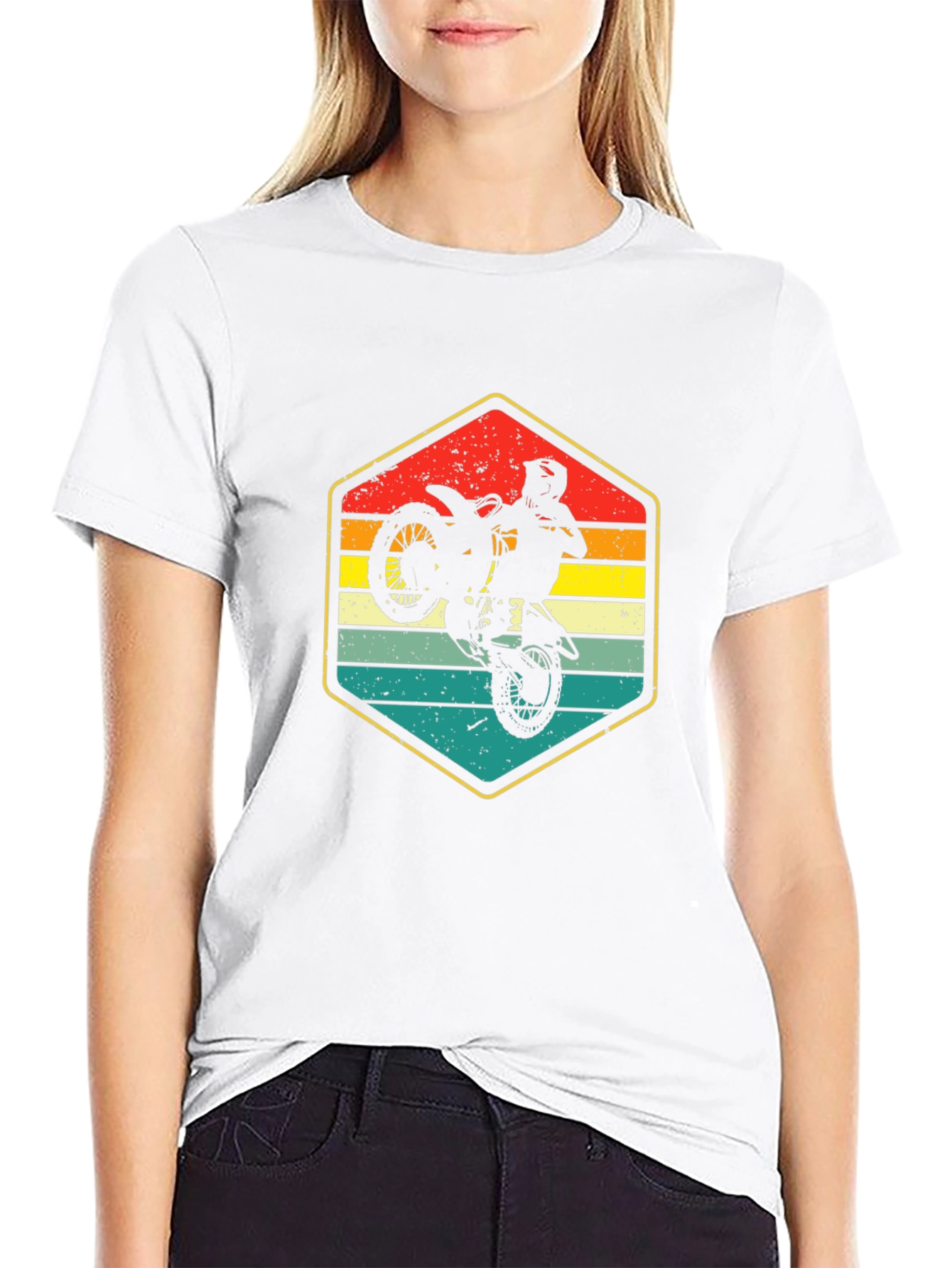 Retro Motocross Graphic T-Shirt