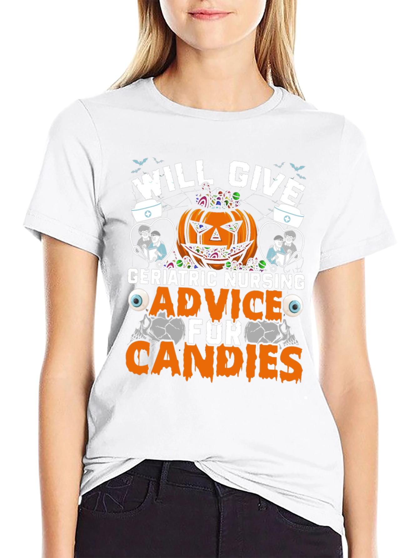 Geriatric Nursing Halloween T-Shirt