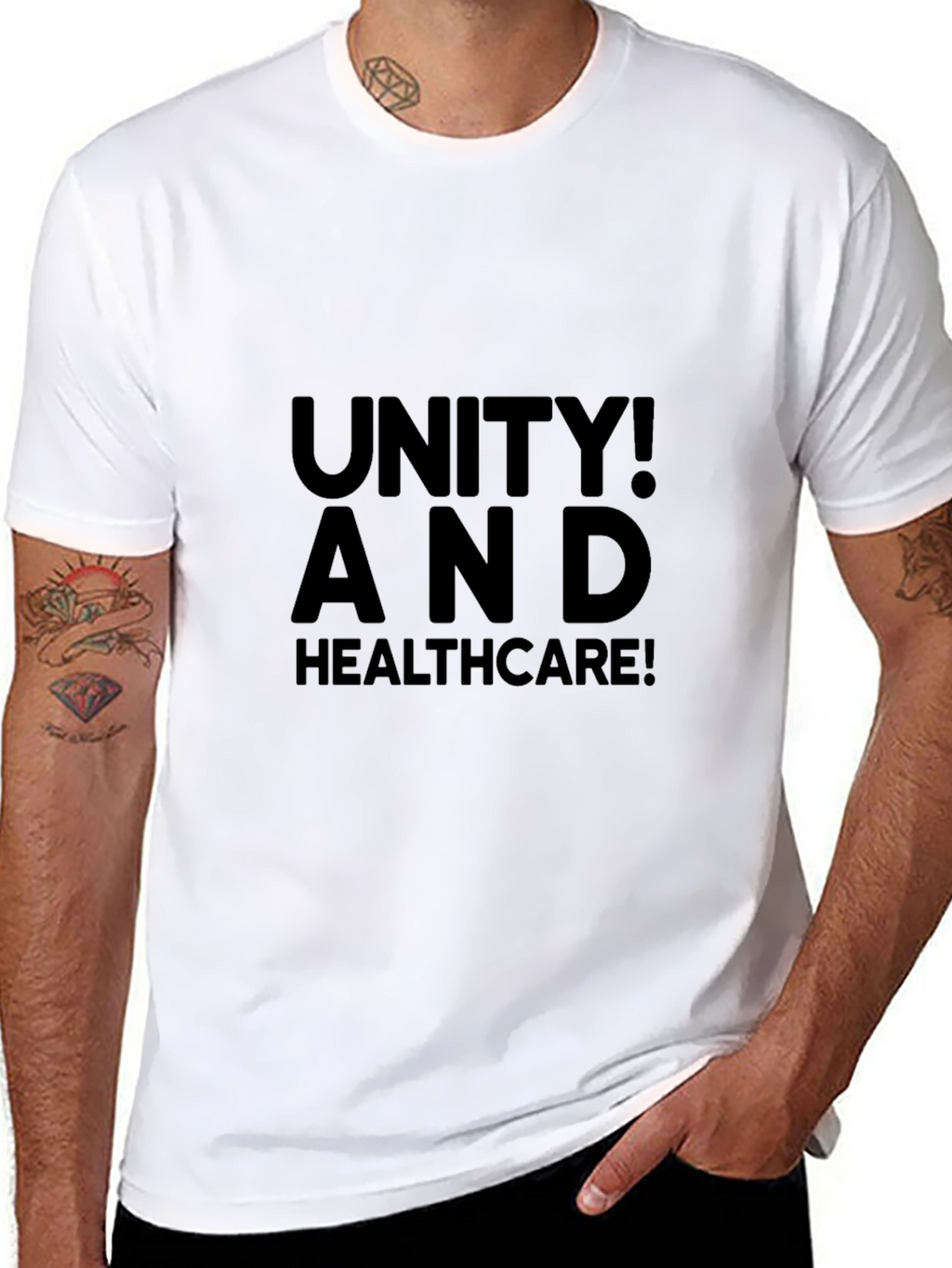 Unity! And Healthcare! Graphic Tee