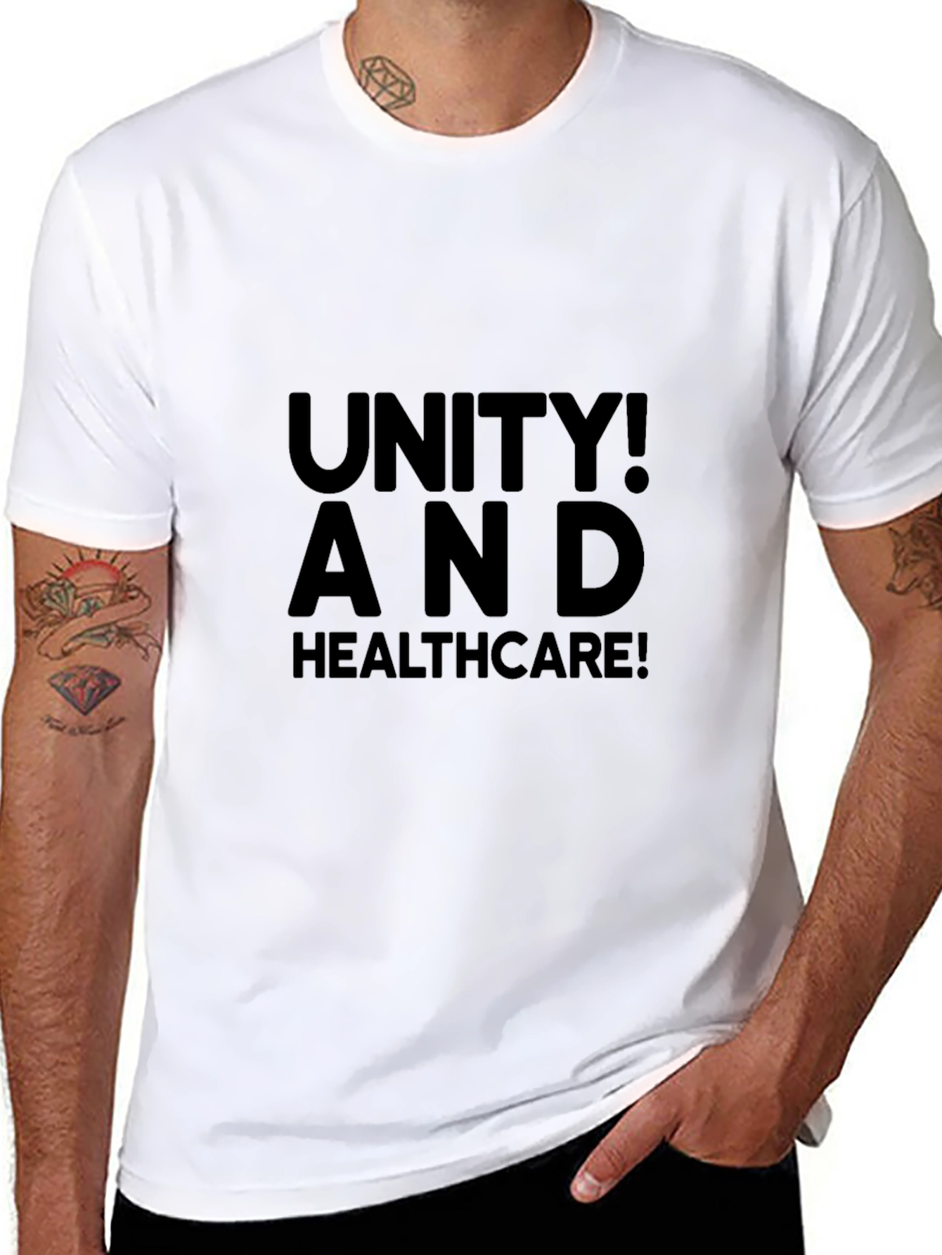 Unity! And Healthcare! Graphic Tee