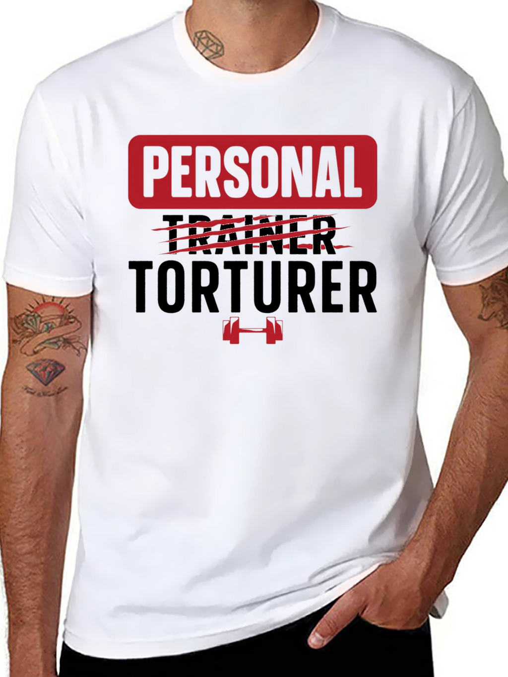 Personal Trainer Torturer Graphic Tee