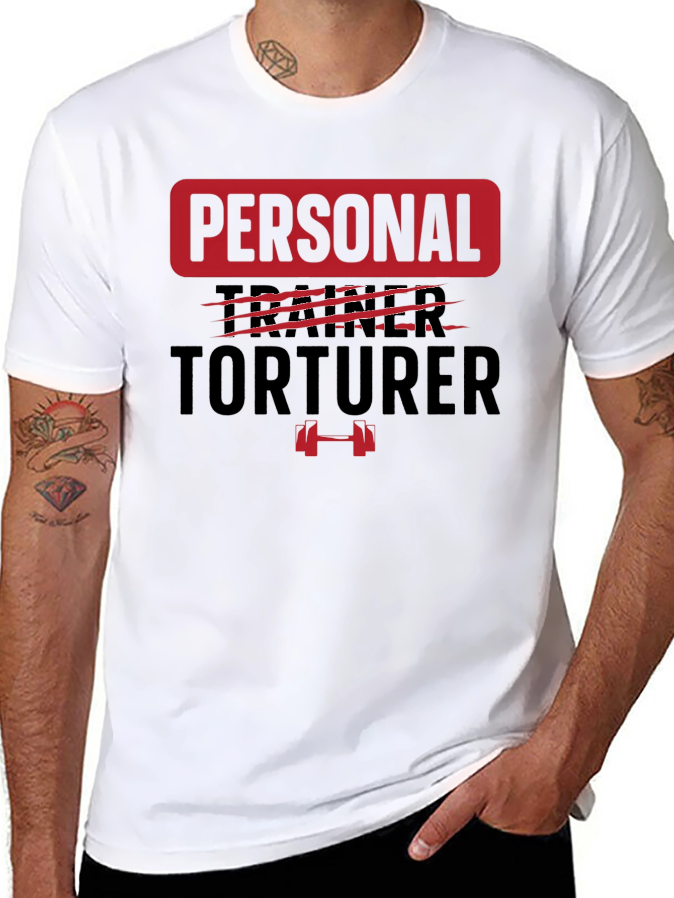 Personal Trainer Torturer Graphic Tee