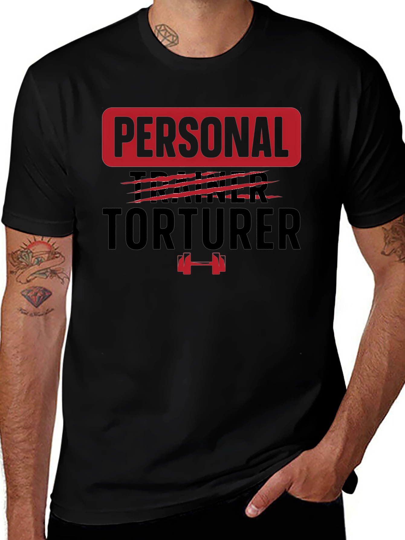 Personal Trainer Torturer Graphic Tee