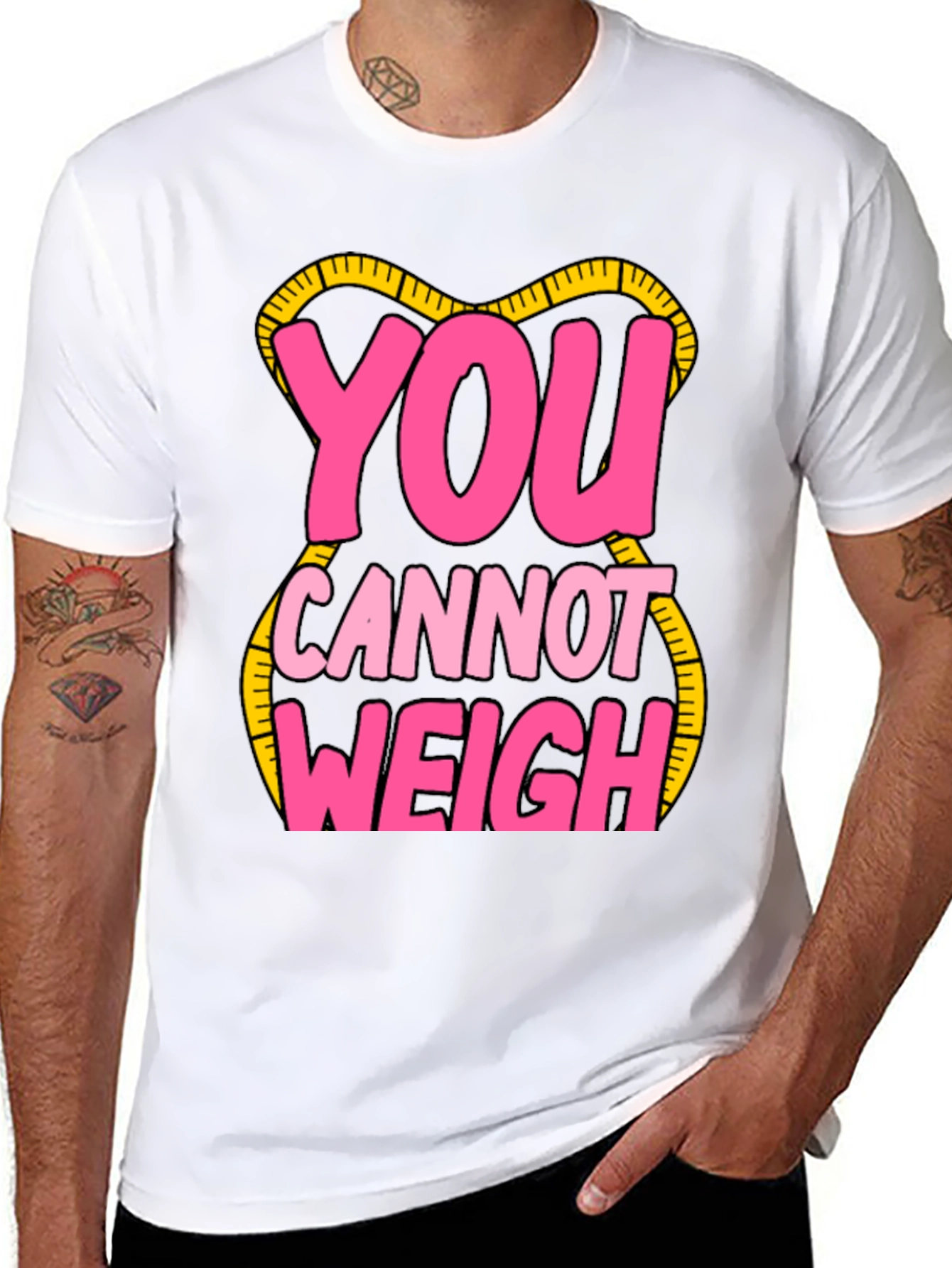 You Cannot Weigh Graphic T-Shirt