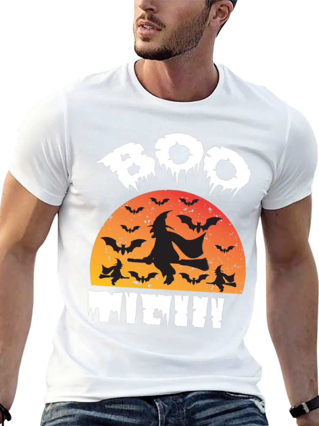 Halloween Witch Boo T-Shirt