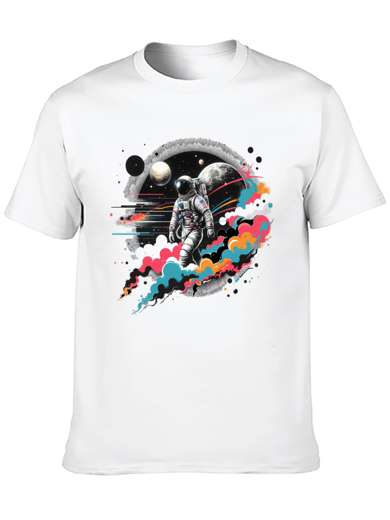 Astronaut Graphic Print T-Shirt