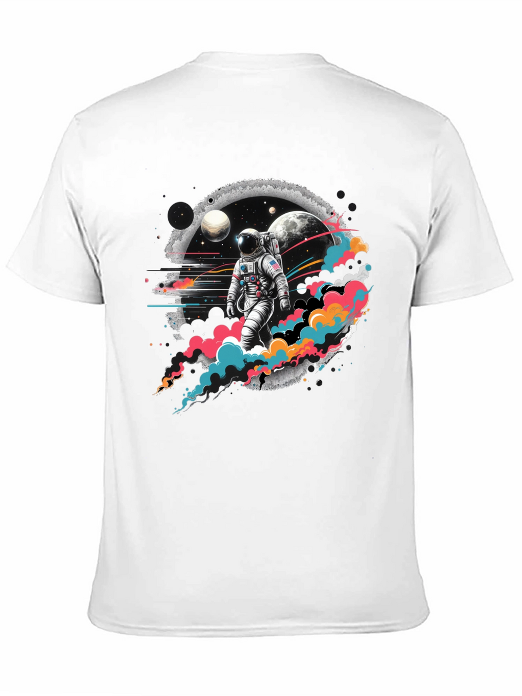 Astronaut Graphic Print T-Shirt