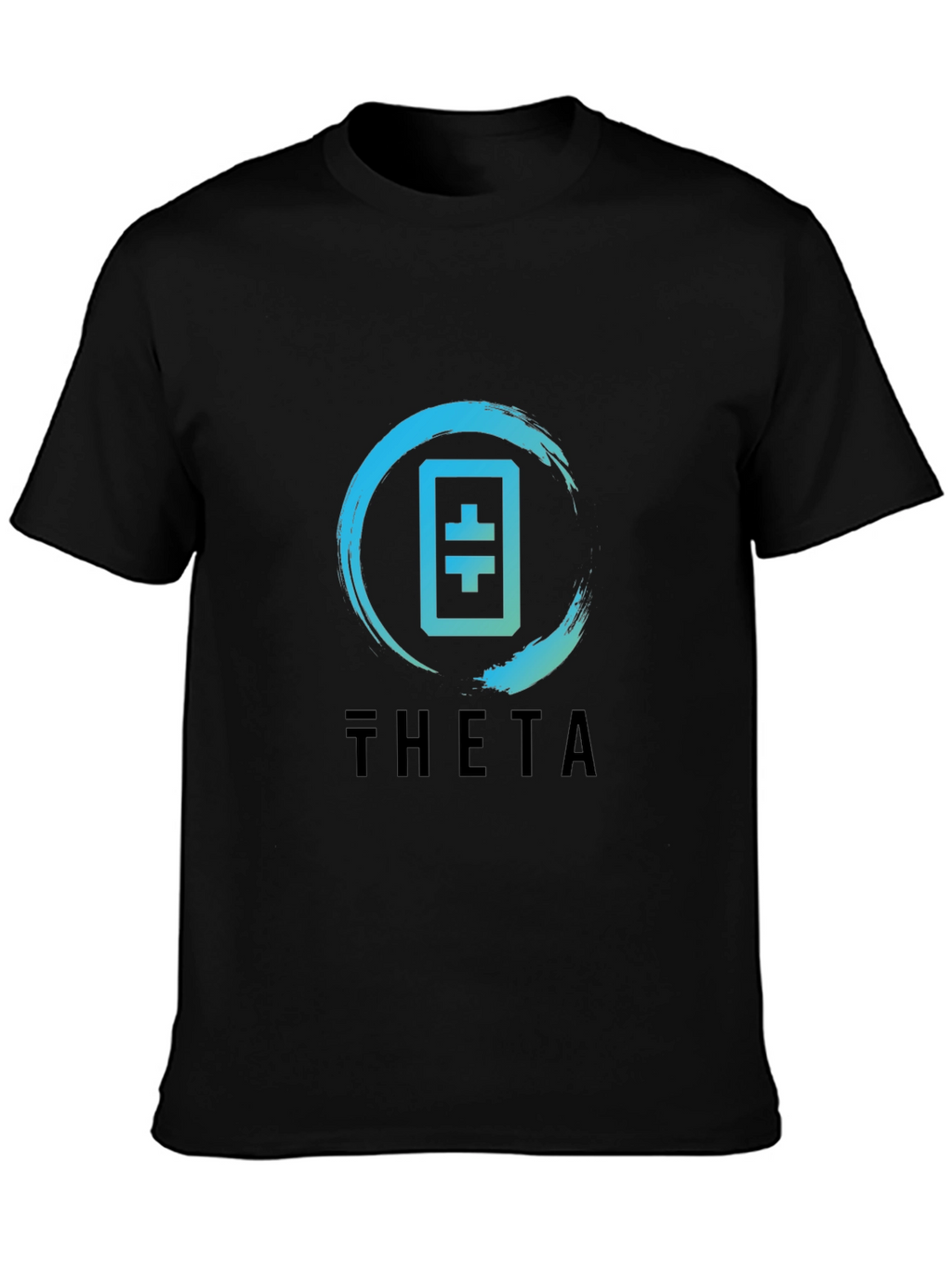 Theta Crypto T-Shirt - Black Tee