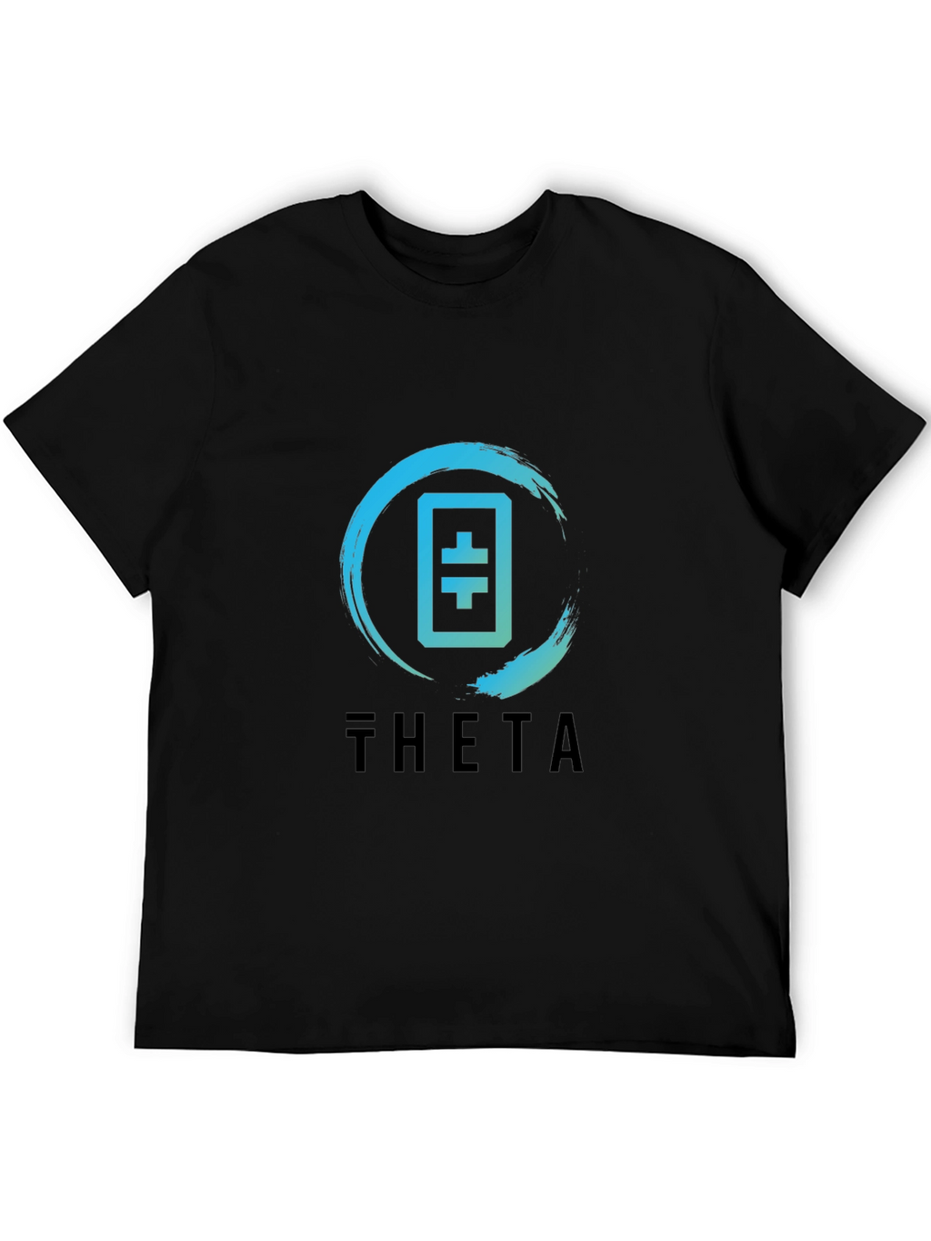 Theta Crypto T-Shirt - Black Tee