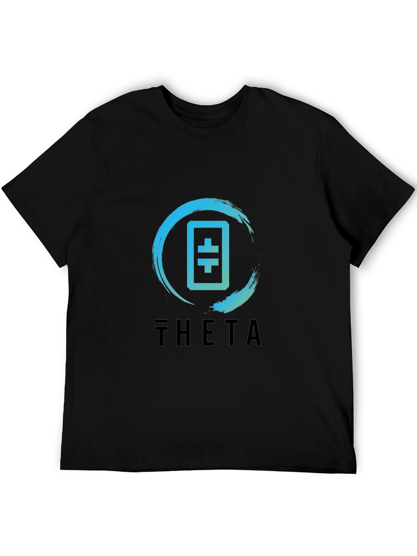Theta Crypto T-Shirt - Black Tee