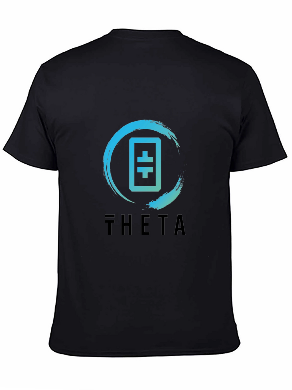 Theta Crypto T-Shirt - Black Tee