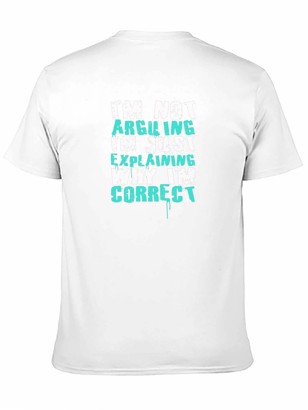 Funny Sarcastic T-Shirt - Im Not Arguing