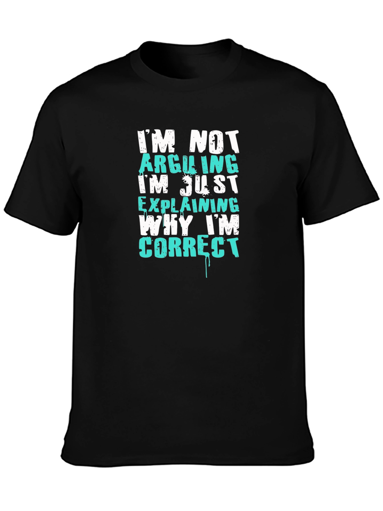 Funny Sarcastic T-Shirt - Im Not Arguing