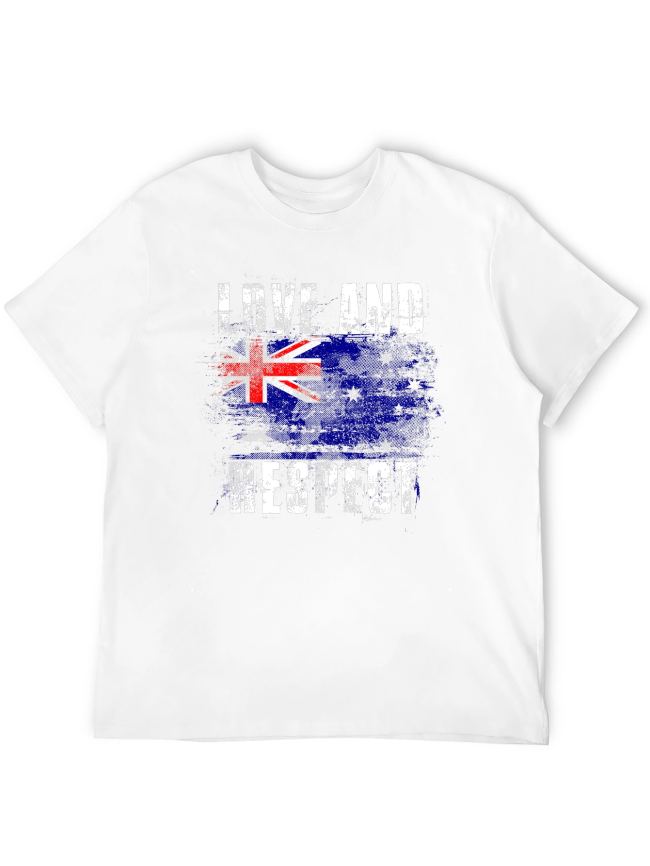 Love and Respect Australian Flag Graphic Tee