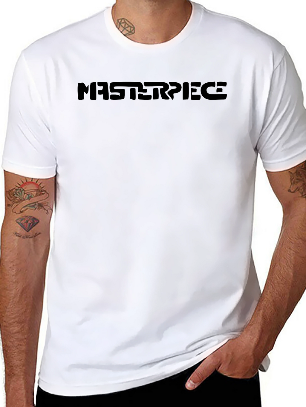 Masterpiece Graphic T-Shirt - Mens Casual Tee