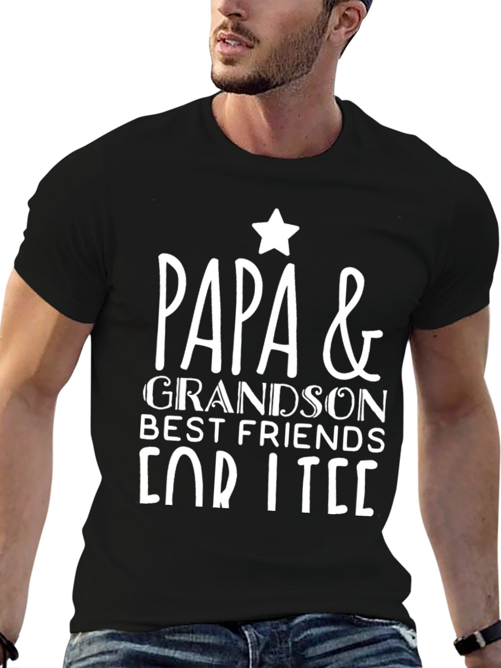 Papa & Grandson Best Friends T-Shirt