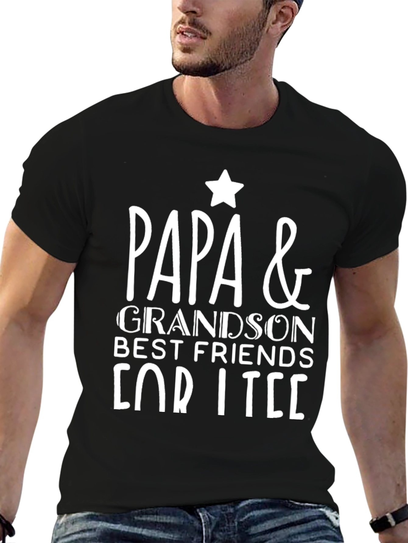 Papa & Grandson Best Friends T-Shirt