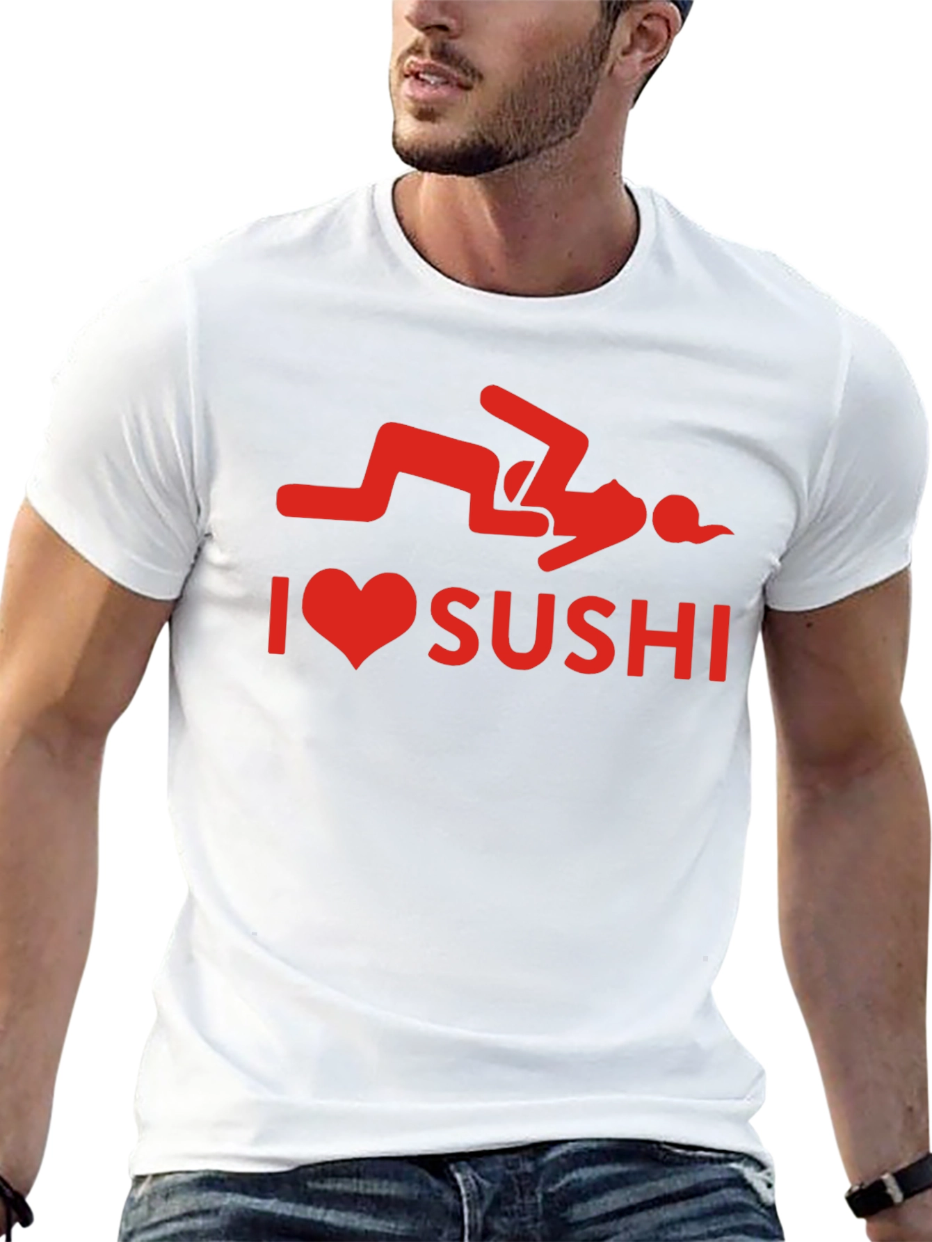 I Love Sushi Graphic Tee