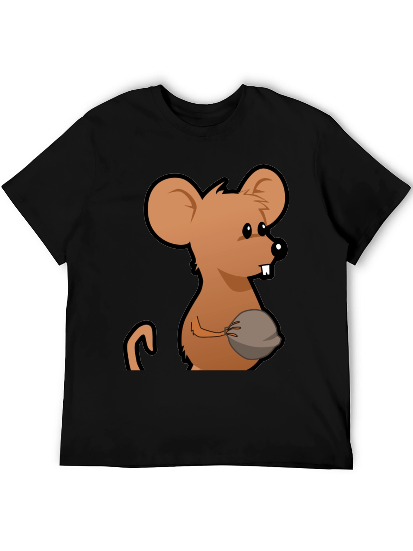 Funny Mouse Graphic T-Shirt