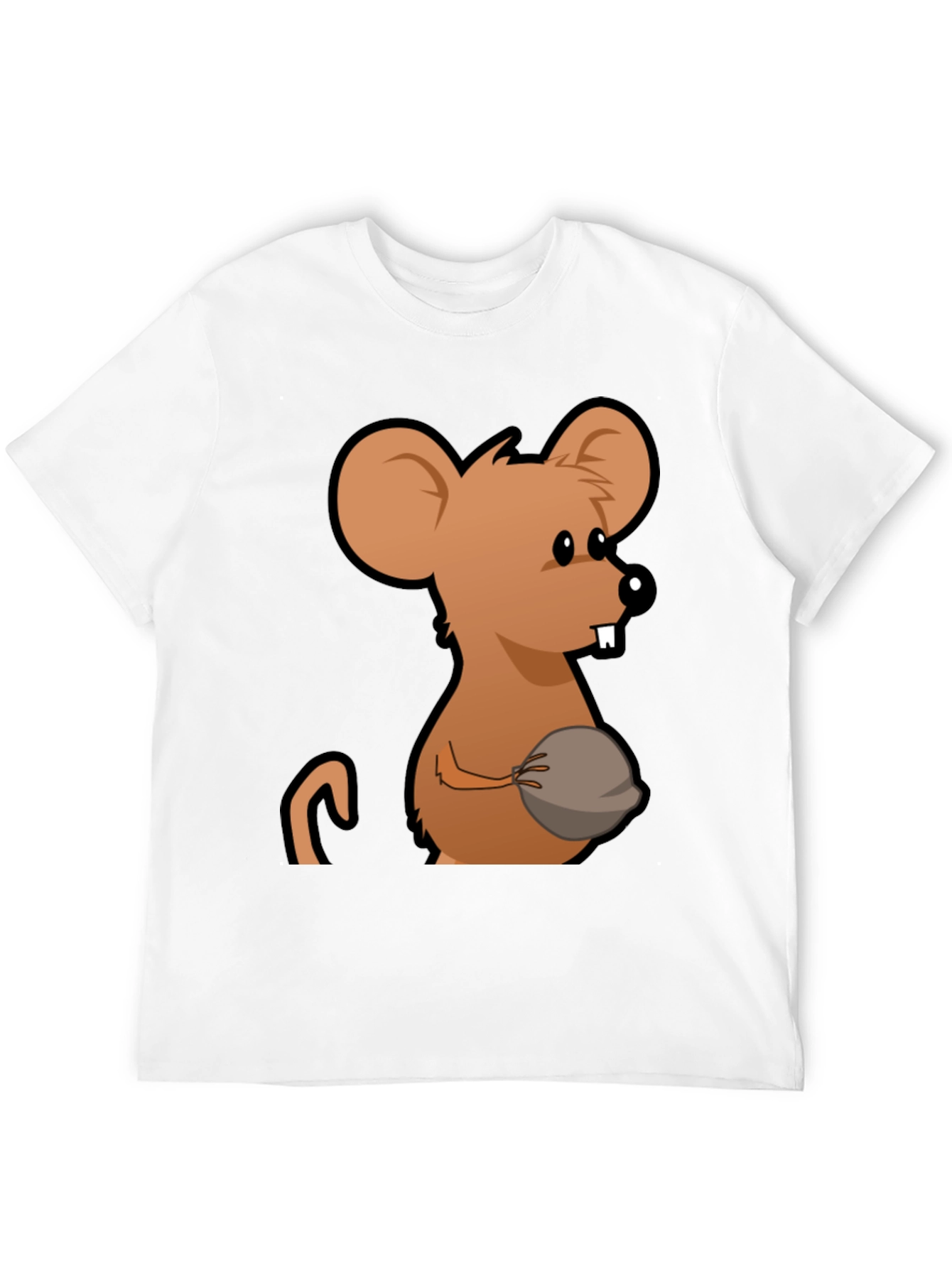 Funny Mouse Graphic T-Shirt