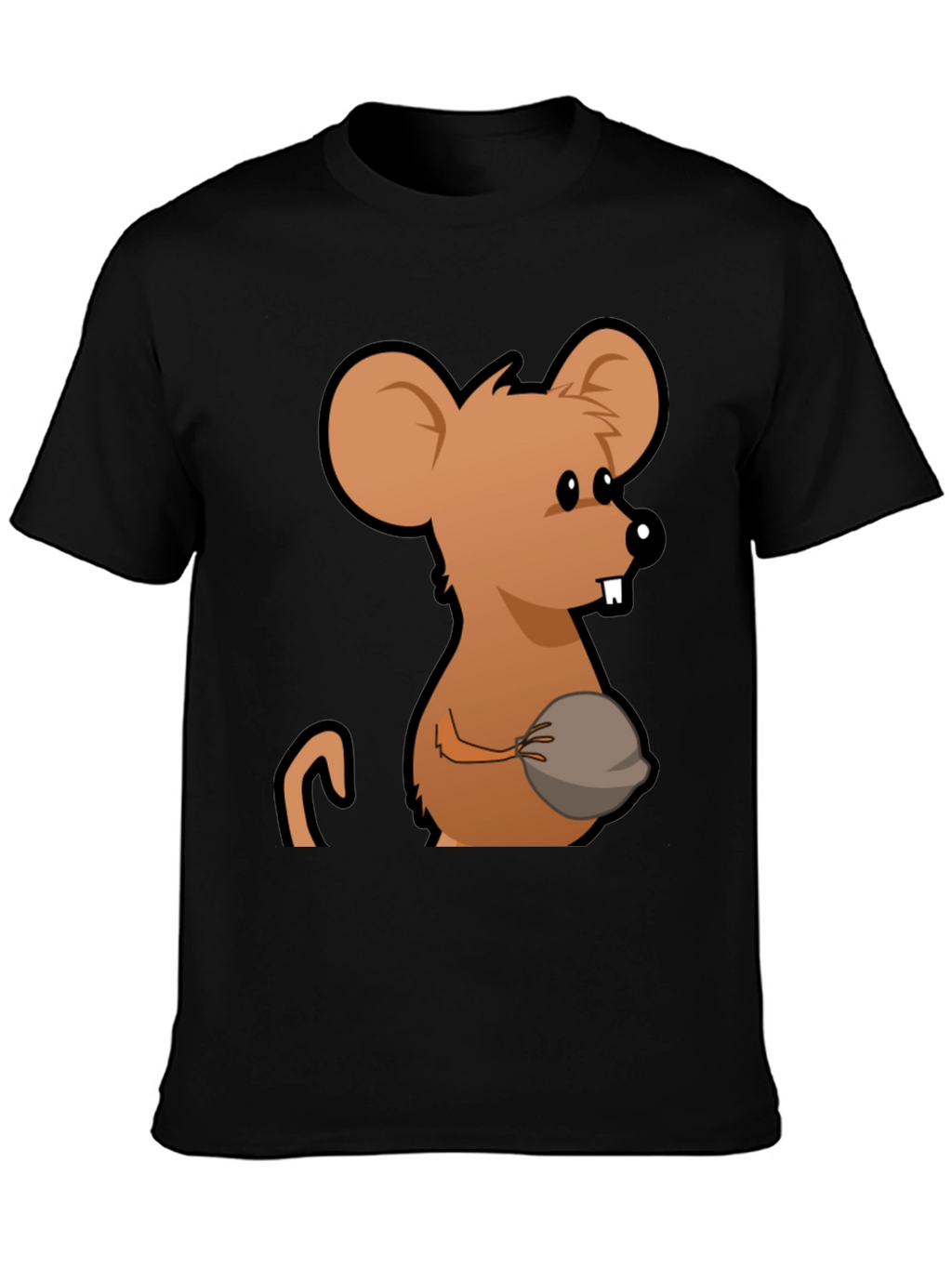 Funny Mouse Graphic T-Shirt