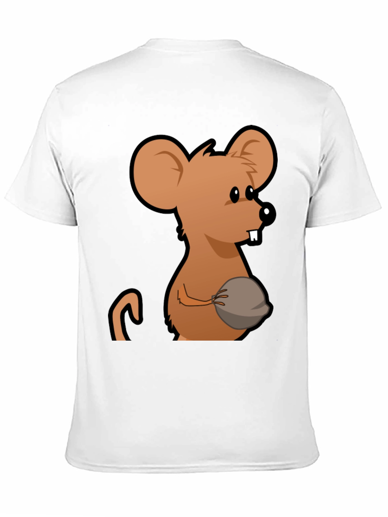 Funny Mouse Graphic T-Shirt