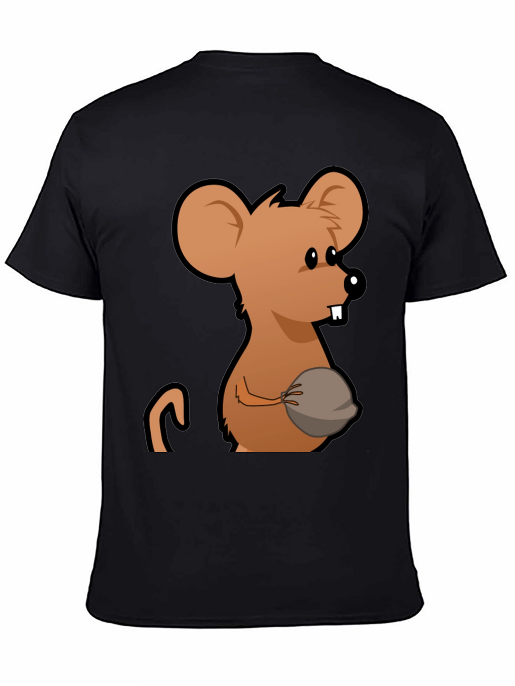 Funny Mouse Graphic T-Shirt