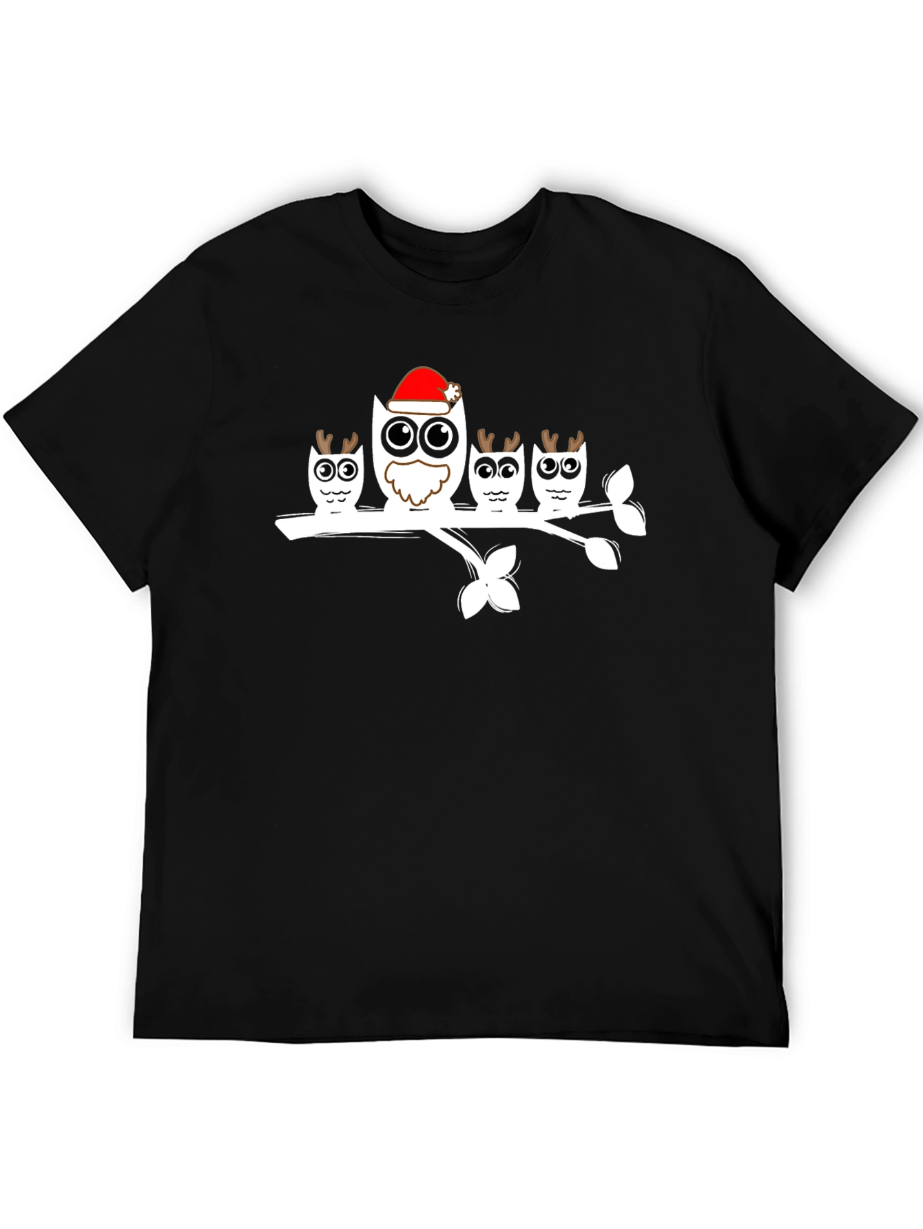 Festive Owl Family T-Shirt