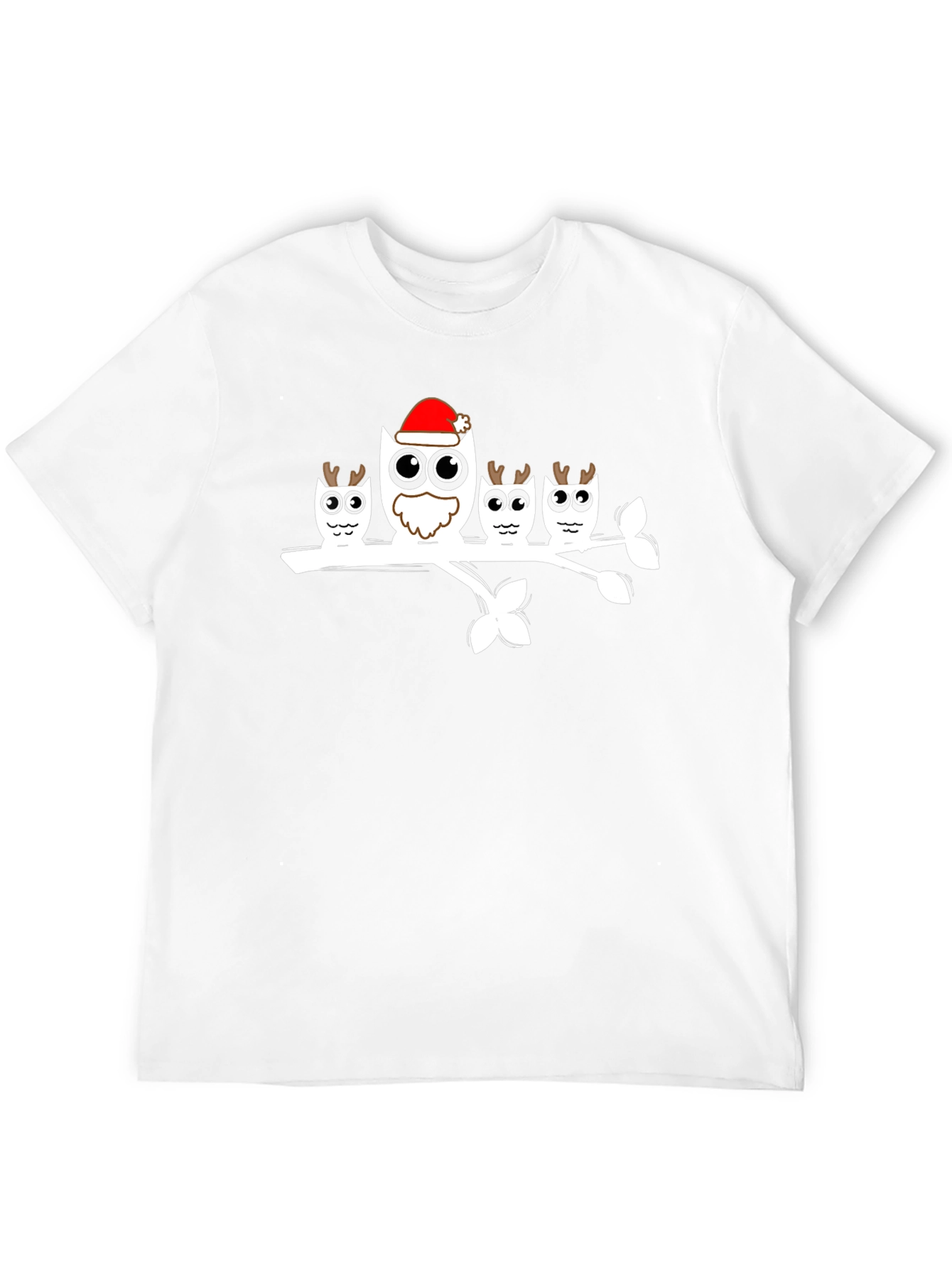 Festive Owl Family T-Shirt