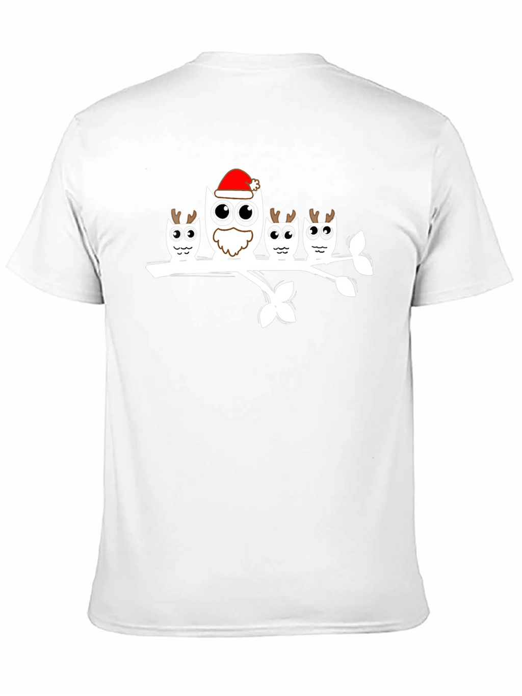 Festive Owl Family T-Shirt