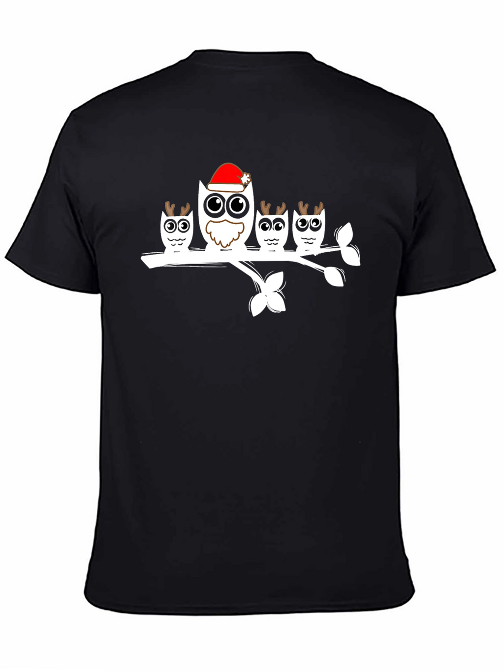 Festive Owl Family T-Shirt
