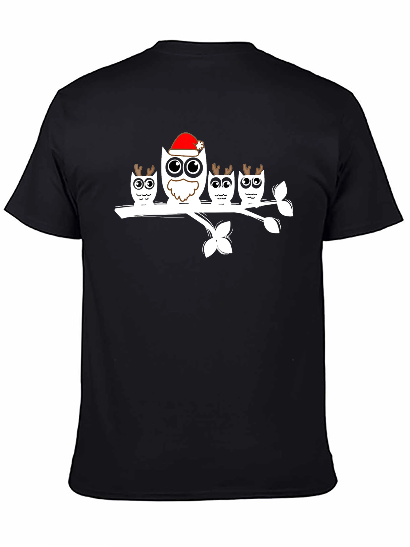 Festive Owl Family T-Shirt