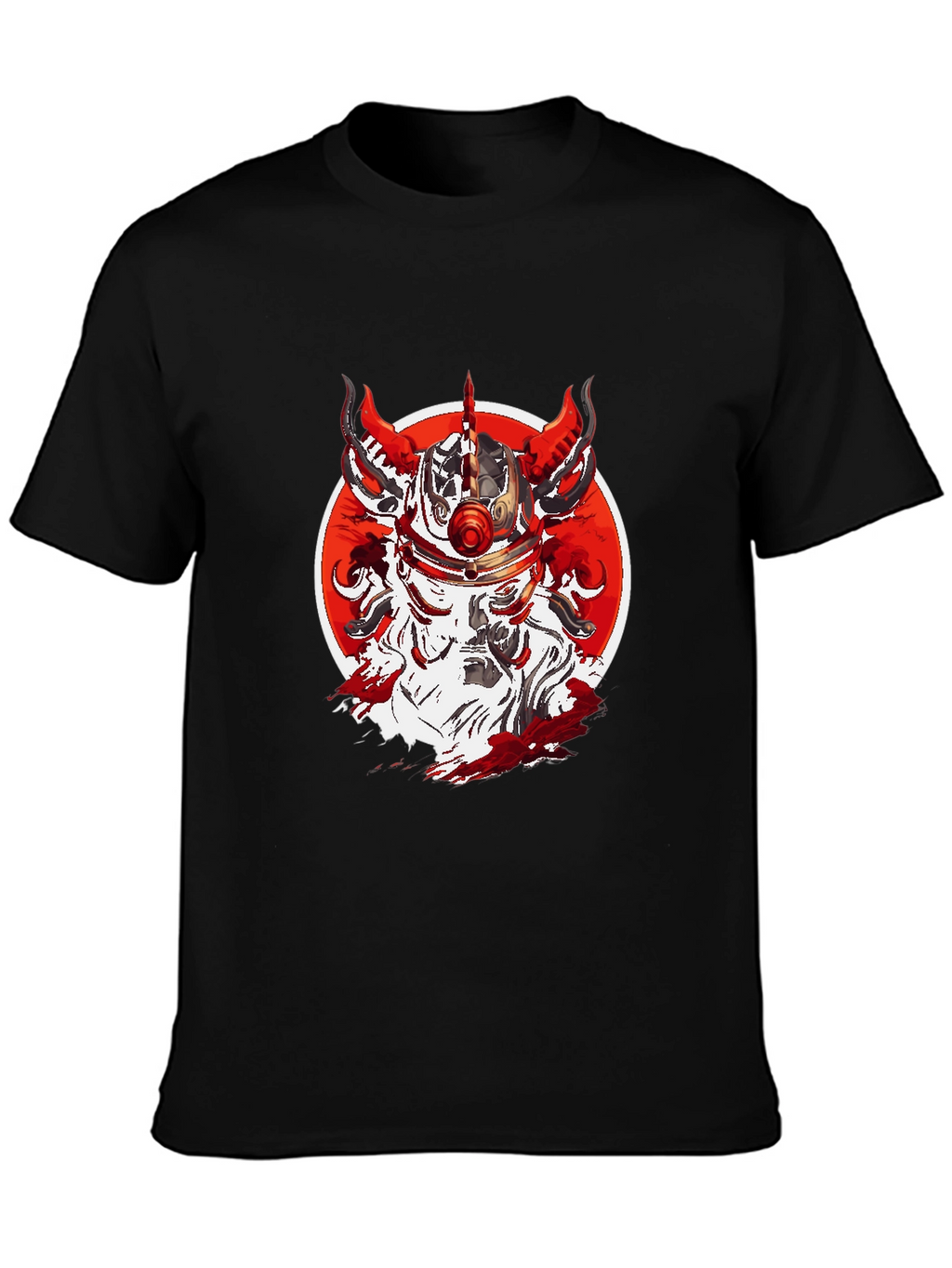 Red Horned Warrior T-Shirt