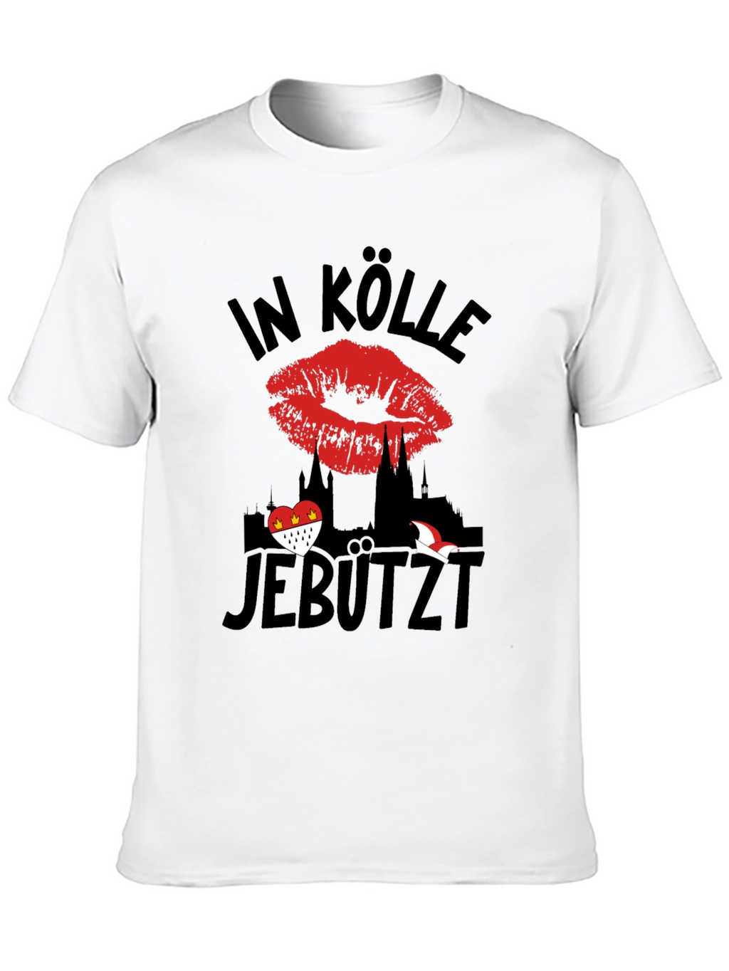 In Kölle Jebützt Mens T-Shirt Cologne Germany